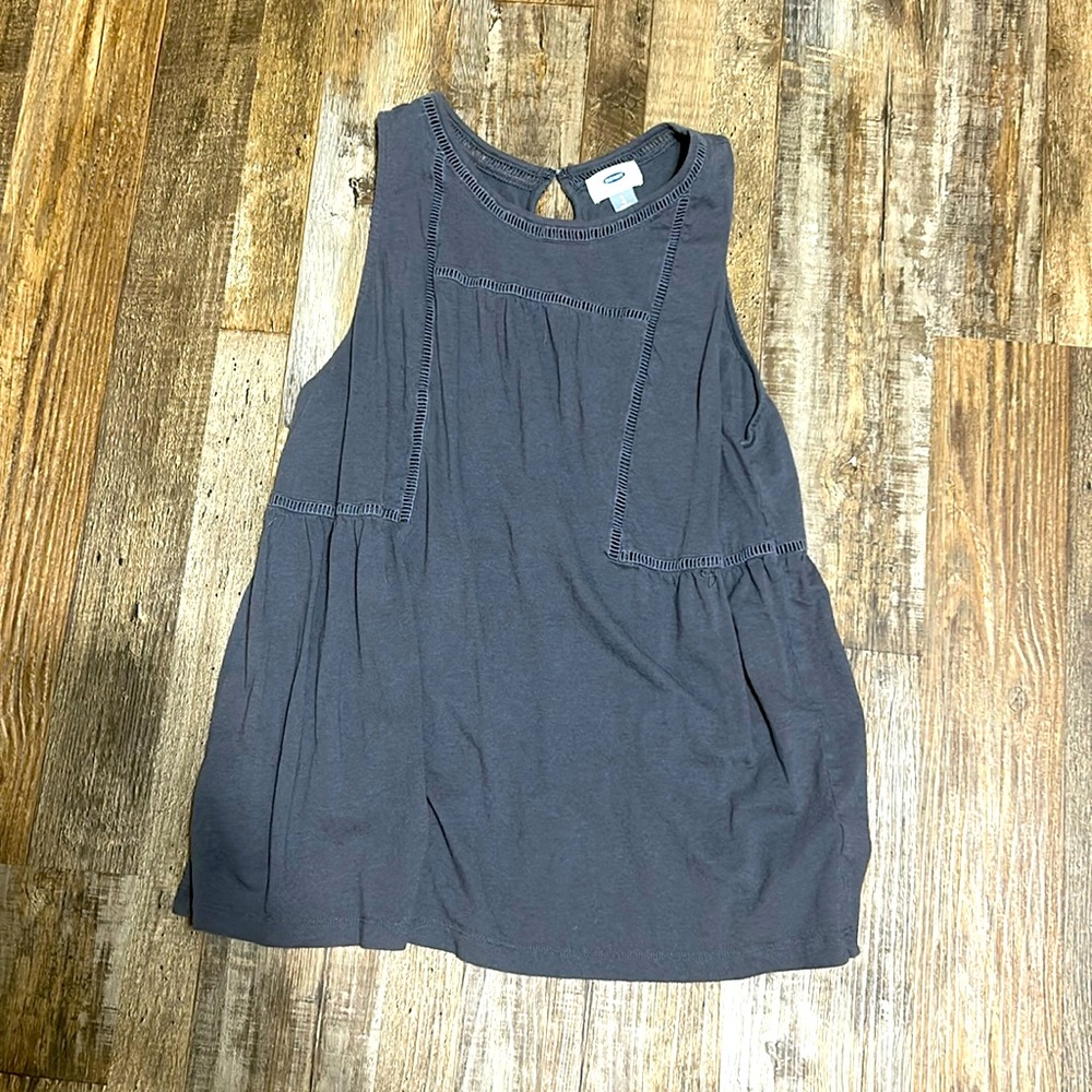 Blue tank top